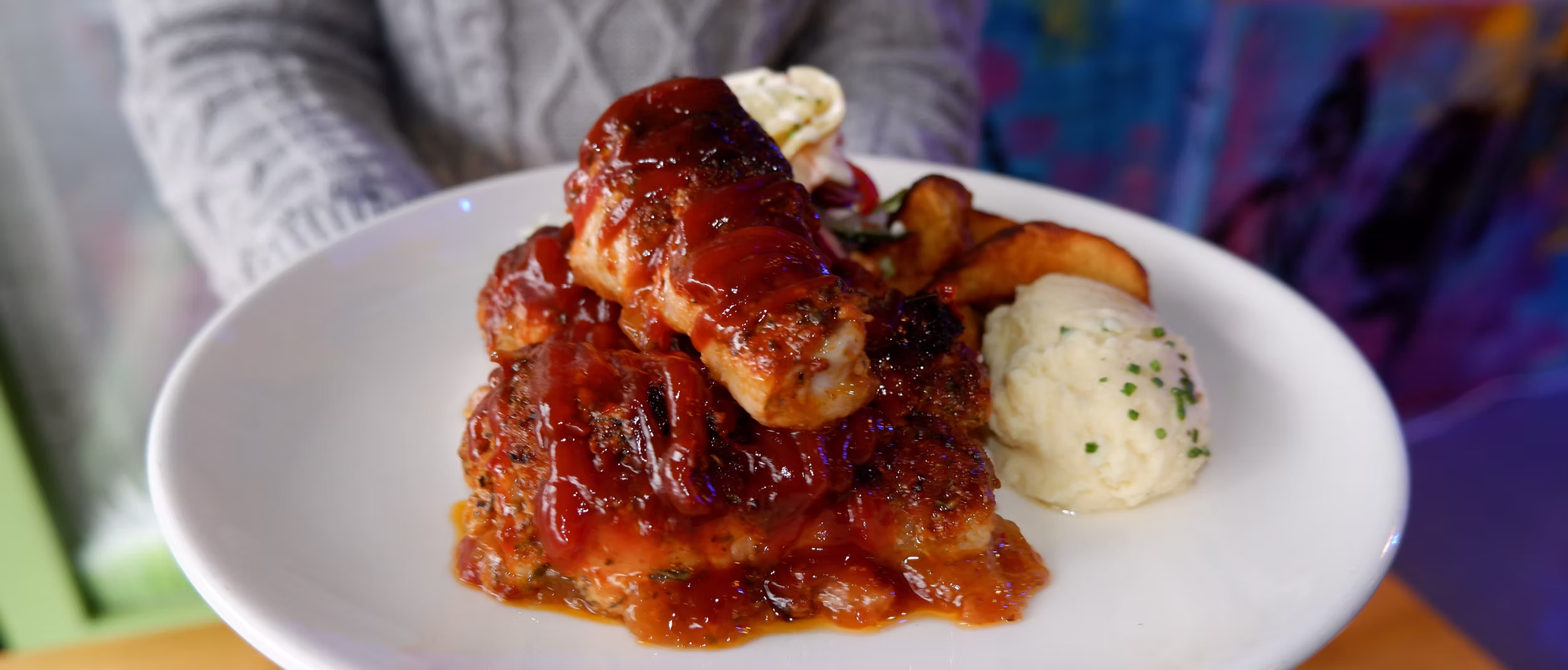 BBQ chicken drumsticks